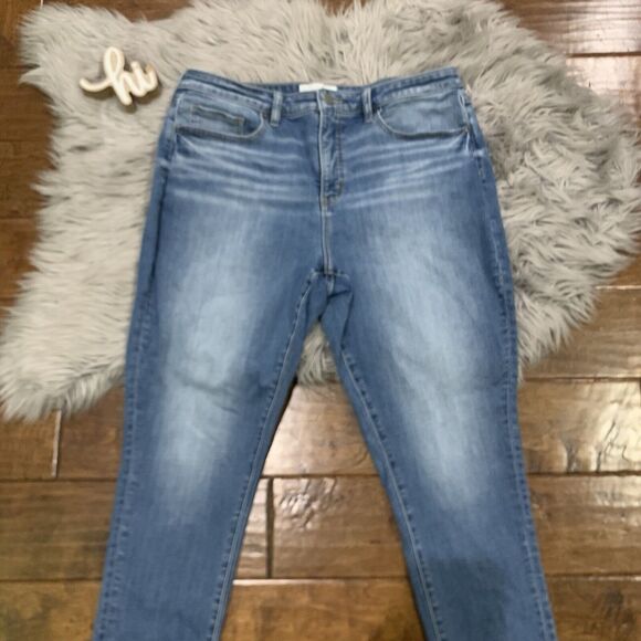 BKE Womens Jeans Gabby Curvy High Rise Ankle Skinny Medium Wash Size 31 - Picture 4 of 7